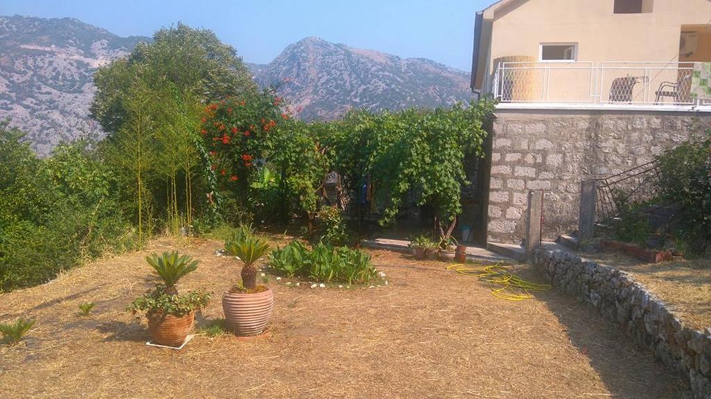 Apartment Rose Garden Risan Buitenkant foto